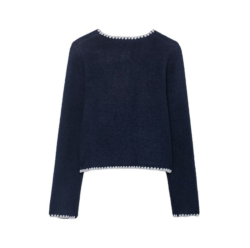 Stylish Embroidered Cardigan