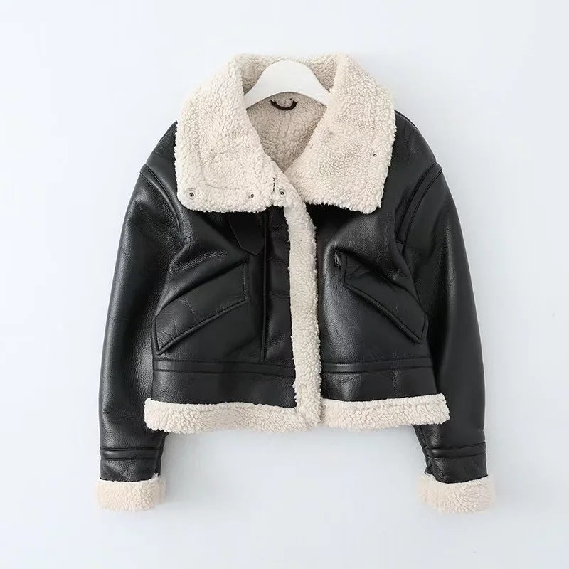 Women's American Street Short Temperament Coat